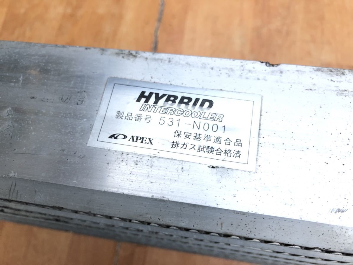 希少 廃盤 apex インタークーラー アペックス ハイブリッド 希少 廃盤 apex インタークーラー アペックス ハイブリッド