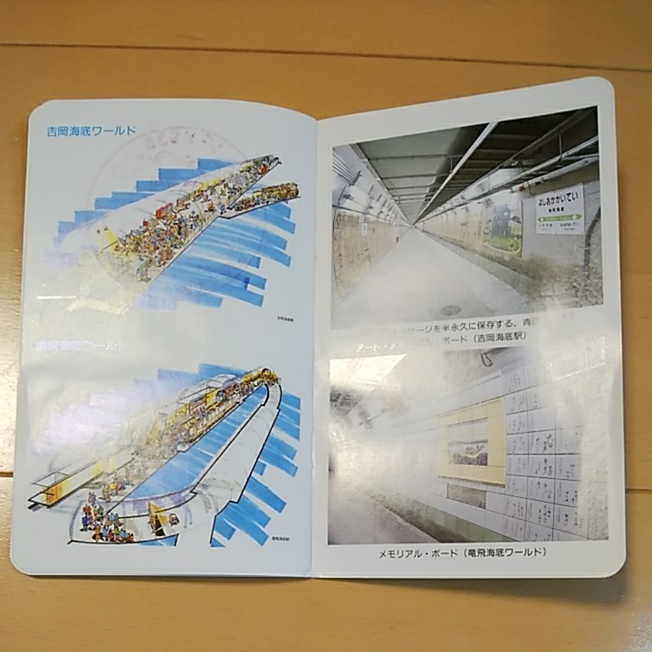 JR北海道 使用済みオレンジカード 青函トンネル（体験証明書付き）