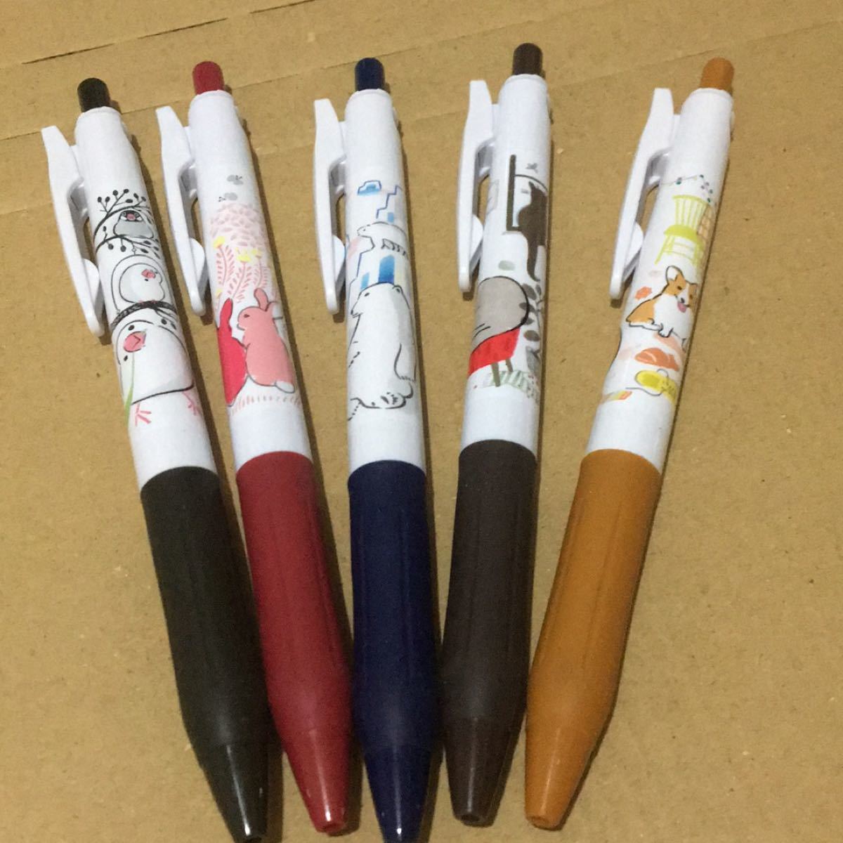 Paypayフリマ ボールペン Sarasa 限定 ゼブラ サラサクリップ アニマルライフスタイル 全5本セット Paypayフリマ ボールペン Sarasa 限定 ゼブラ サラサクリップ アニマルライフスタイル 全5本セット