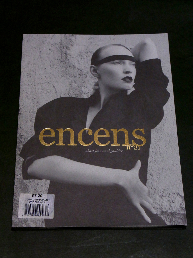 encens No.21 特集 JEAN PAUL GAULTIER ジャンポール・ゴルチエ ファッション magazine haider ackermann hermes
