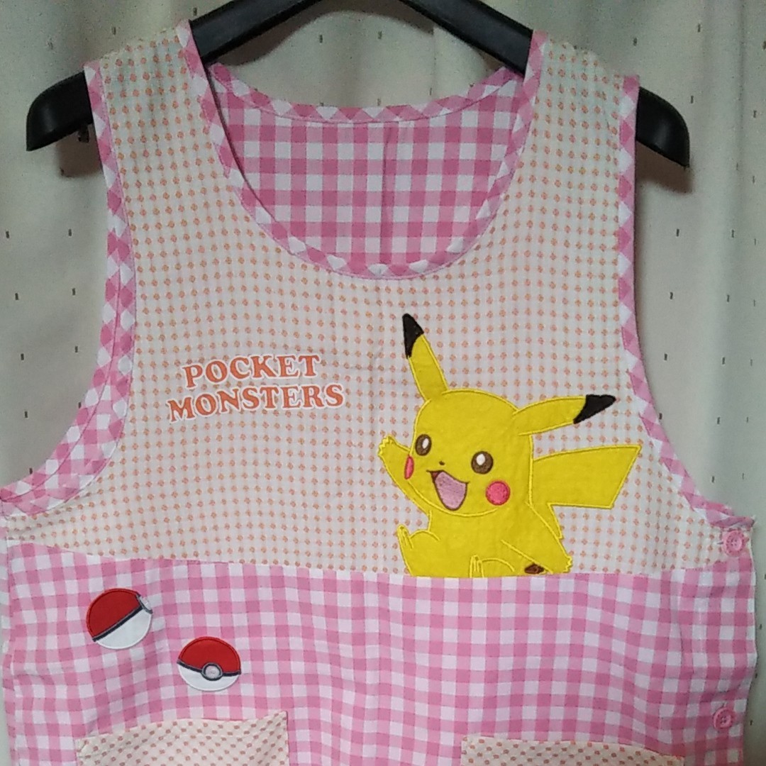 Paypayフリマ 保育士 介護 エプロン ポケモン ポケットモンスター ピカチュウ Paypayフリマ 保育士 介護 エプロン ポケモン ポケットモンスター ピカチュウ