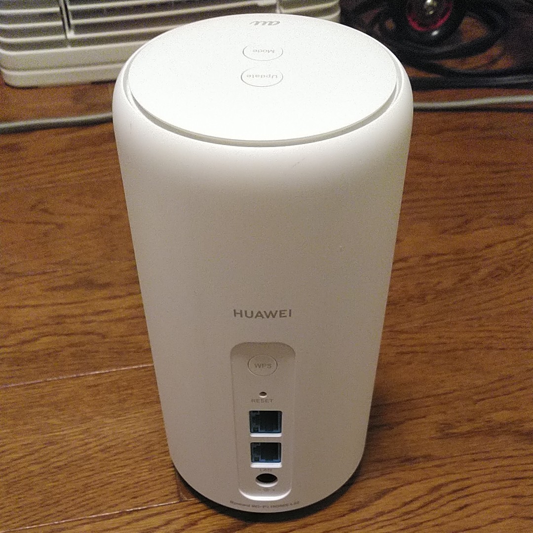 SPEED Wi-Fi Home　L02  WiMAX2  HUAWEI au　予備ACアダプター付き