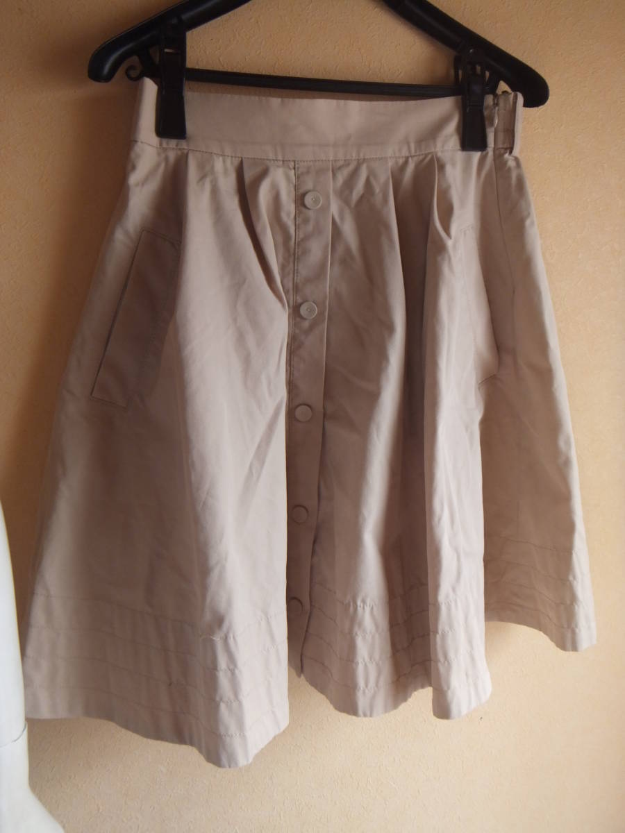 信頼 格安新品 JILL ジルスチュアート サイズM スカート メ10467 ベージュ系 ボトム