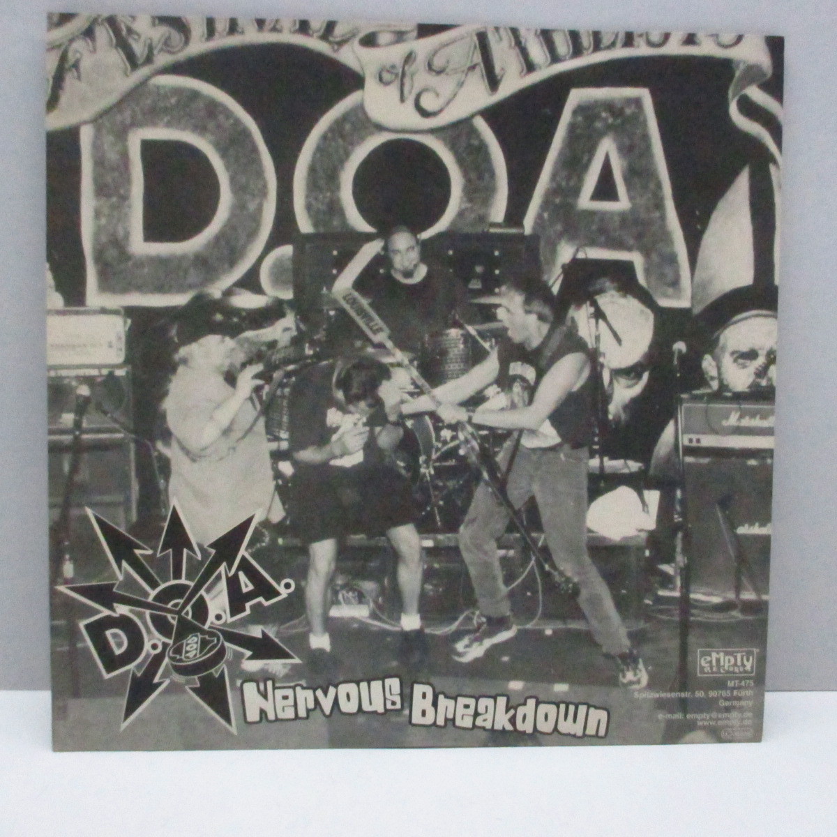 D.O.A. / DOG EAT DOGMA-Nervous Breakdown (German Orig.7)_画像1