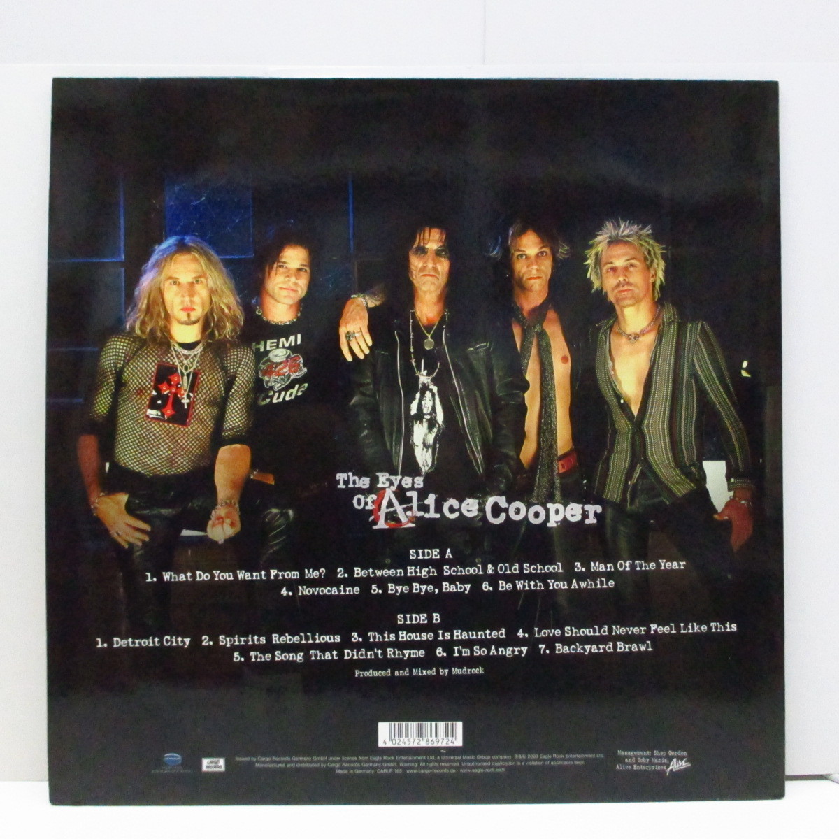 ALICE COOPER-The Eyes Of Alice Cooper (German '16 Ltd.Re Blu_画像2