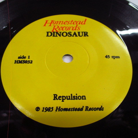 DINOSAUR -Repulsion (US '88 Reissue.7/Red Logo Yellow Lbl.)_画像3