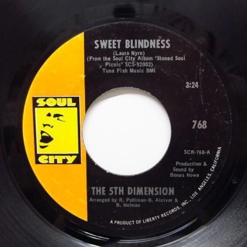 5TH DIMENSION-Sweet Blindness (US Orig.7+PS)_画像3
