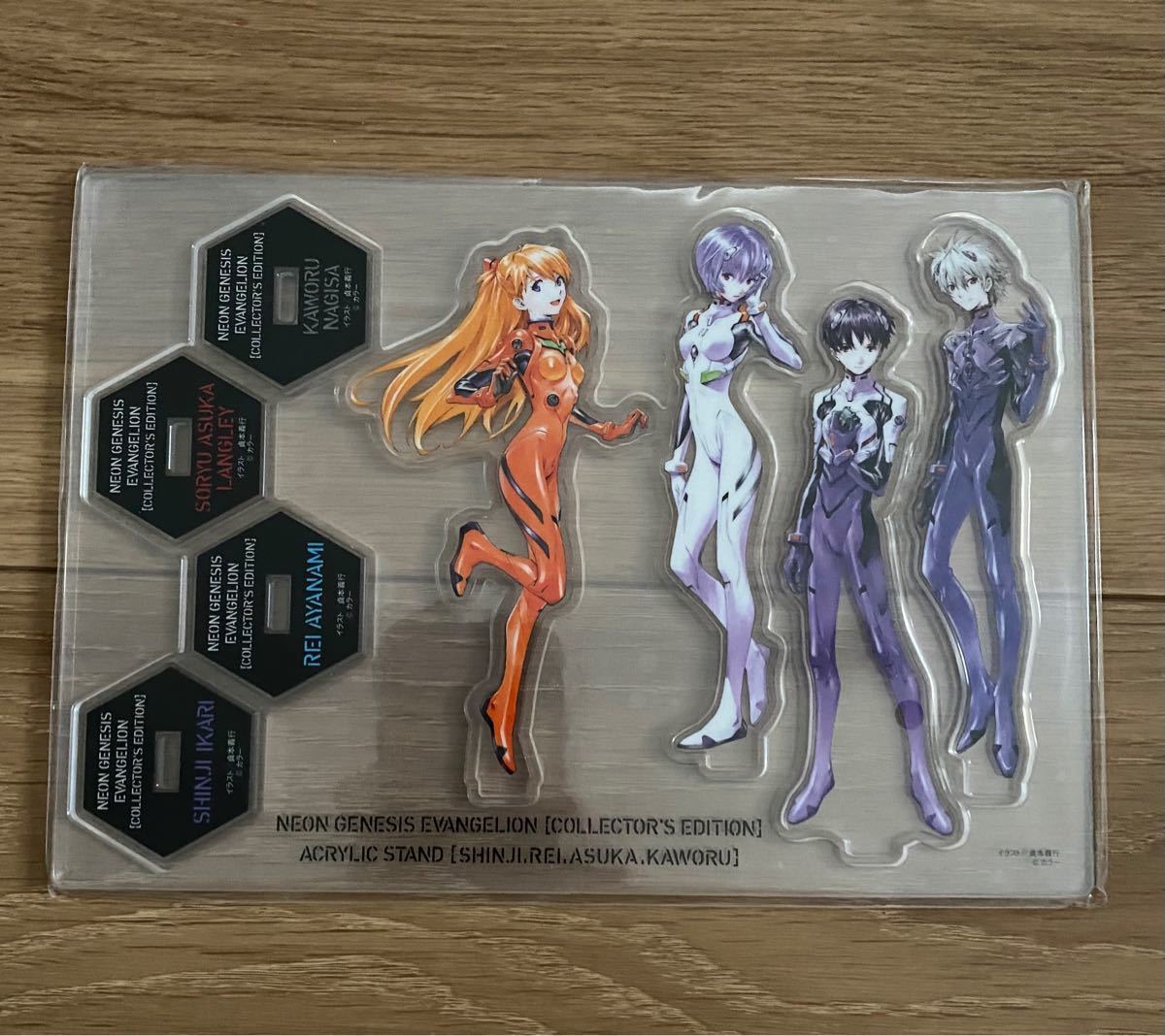 激安特価 新品未開封 エヴァンゲリオン ビジュアルスタンド アクリル