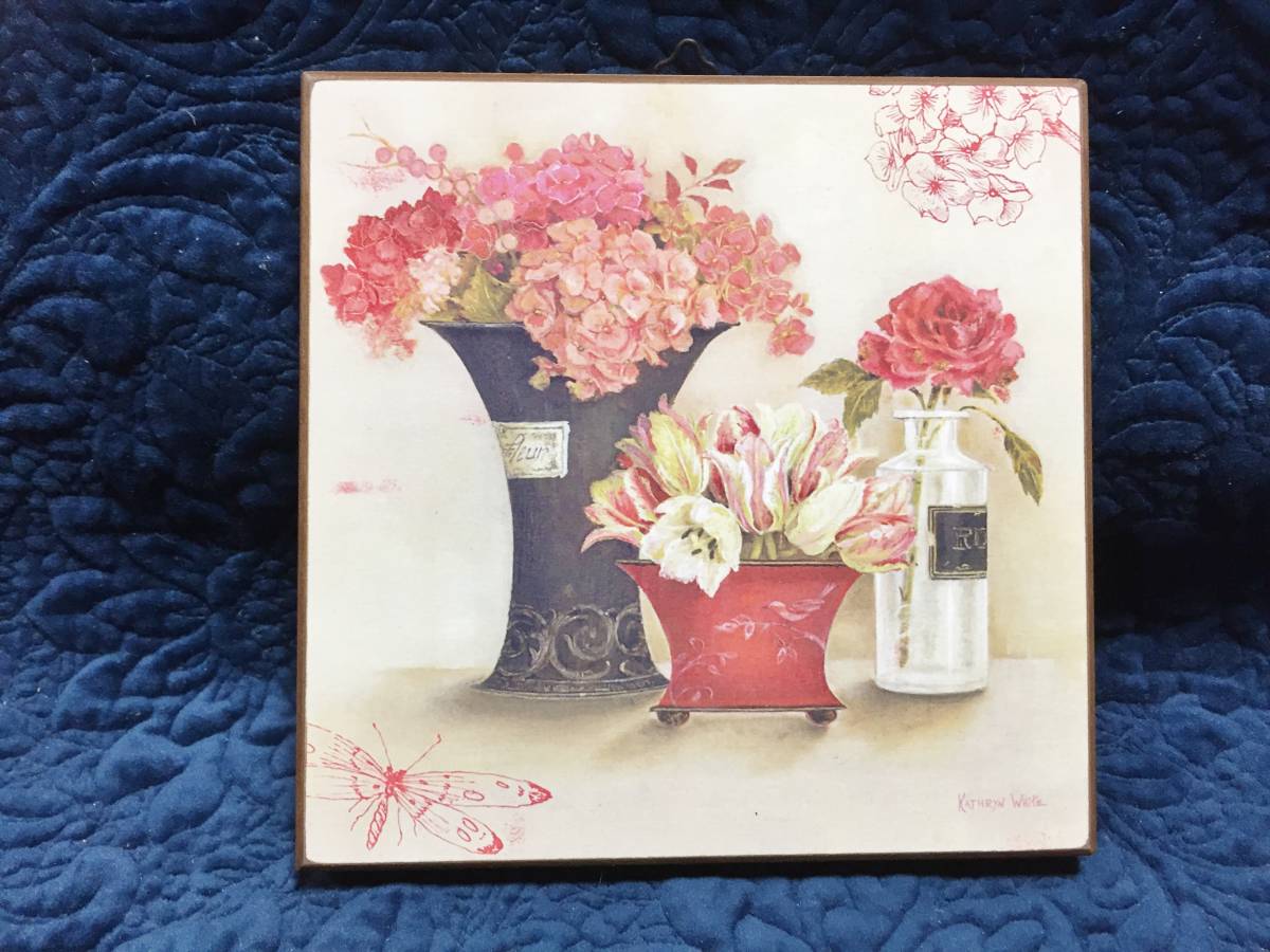 新品　箱入り　インテリア　壁掛け　絵画　フラワーベース/花_画像4