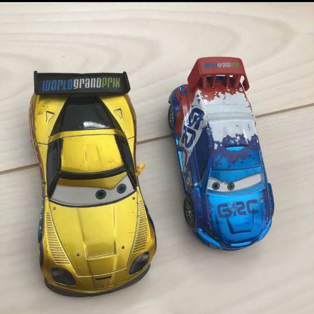 レア カーズ ダイキャスト ワールドグランプリ 16台セット マテル ディズニー マックイーン