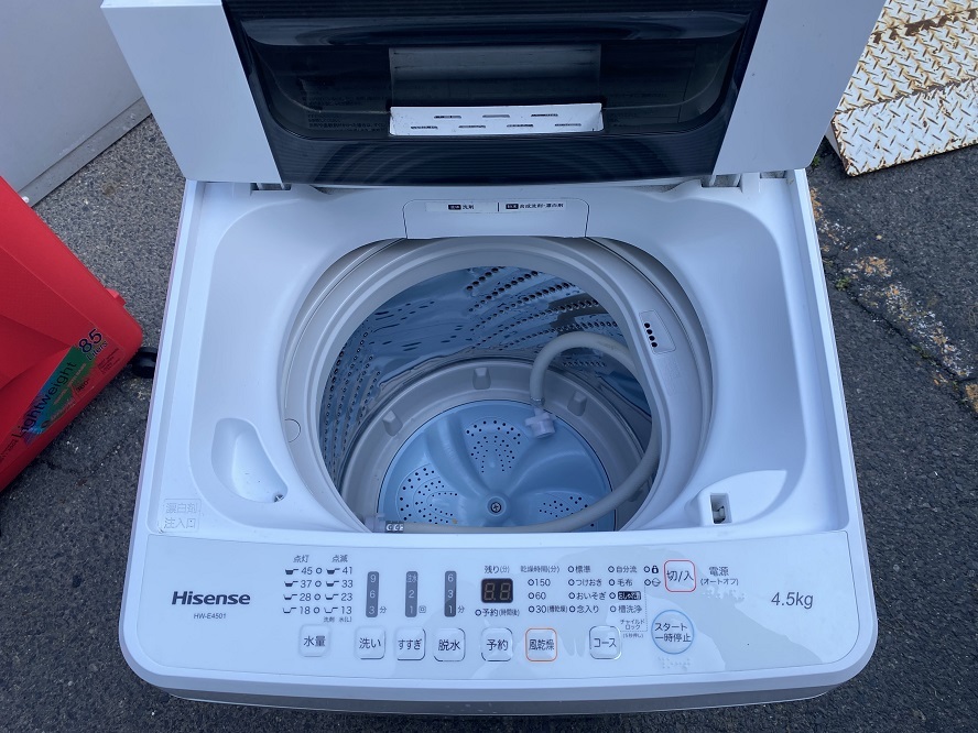 30日迄！18年製☆Hisense 4.5kg 洗濯機J137 通販