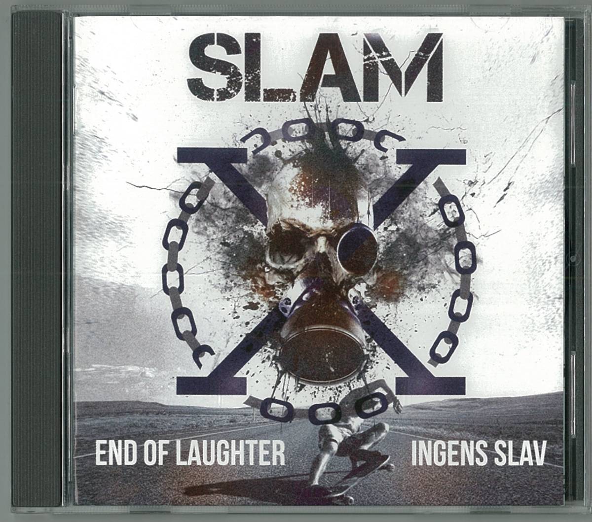 SLAM ／ END OF LAUGHTER・INGENS SLAV　輸入盤ＣＤ　　　検キー SEPTIC DEATH ACCUSED POISON IDEA GANG GREEN SUICIDAL TENDENCIES C.O.C_画像2