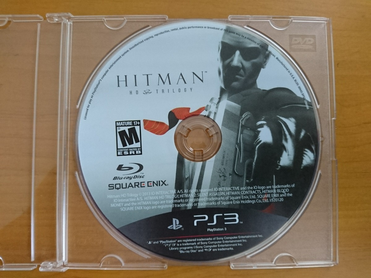 PS3 海外版 ヒットマン HDトリロジー　HITMAN HD TRILOGY 