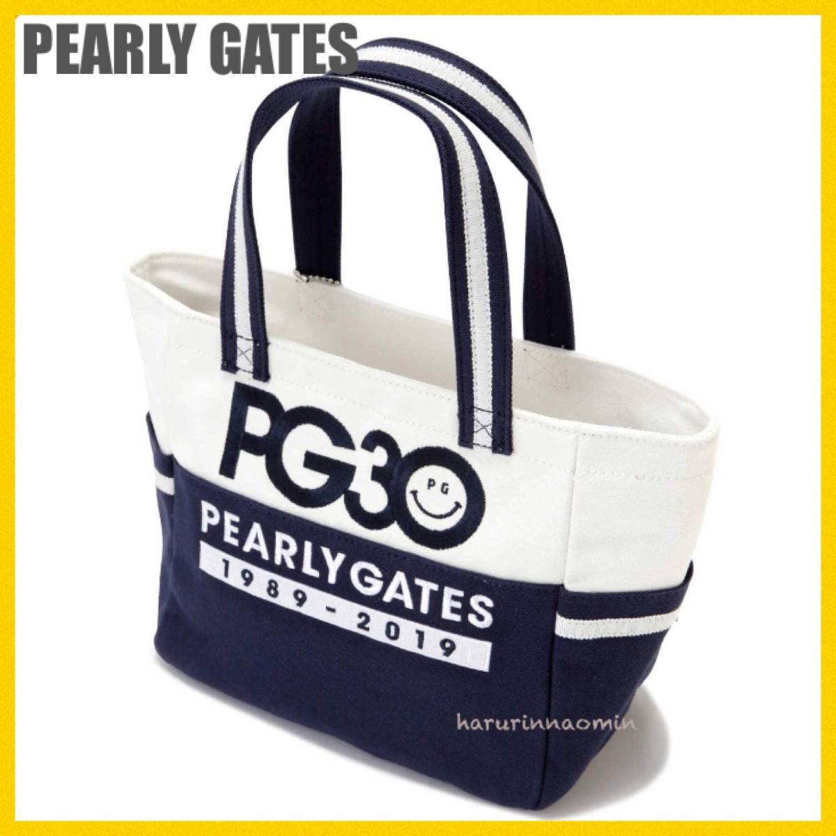 新品☆正規☆PEARLY GATES/パーリーゲイツ☆30周年☆ロゴ/ニコ☆カート