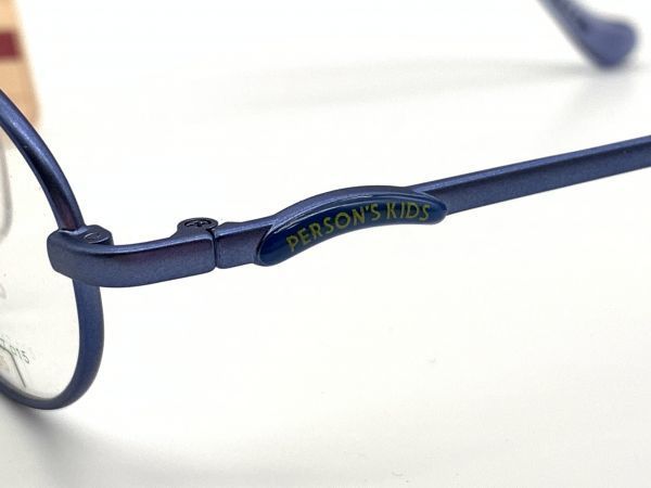 【ジュニア眼鏡フレーム】デッドストック品　『PARSON’S　KIDS』　ブルー　45□15-132　＠1.2万円　　K01023A11