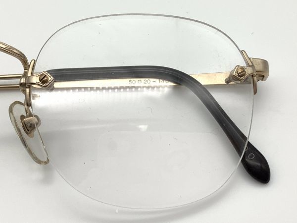 【眼鏡フレーム】デッドストック品 『MILAMO リムフリー フチなし 5020-140』@1.95万円 定形外可 K01023A5_画像3