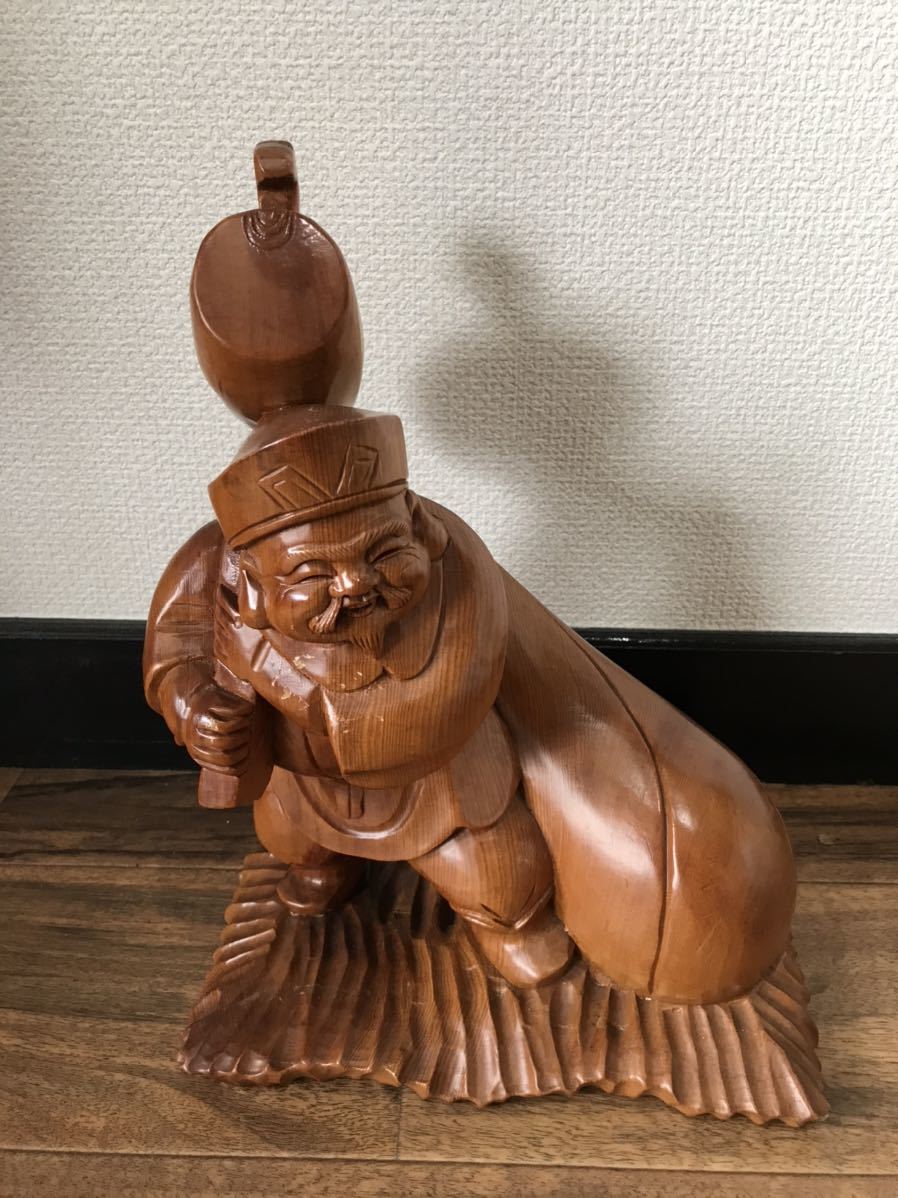 お買得】 【七福神】_【大黒天】_木製 和風 - cavalarc.com