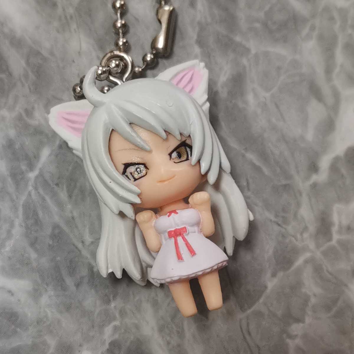  cat monogatari black feather river monogatari series Nisemonogatari scratch monogatari key holder charm 