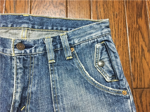  Levi's Levi*s US617 Denim втулка брюки шорты w32.. упал ... б/у обработка шорты короткий хлеб 