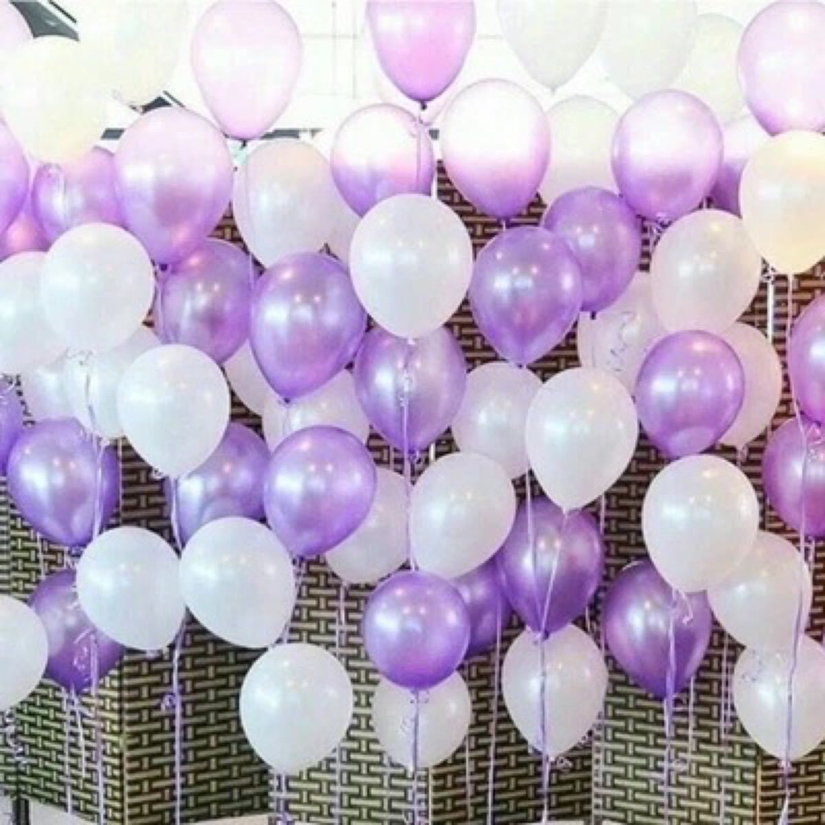 Paypayフリマ 12個 紫 白 風船 バルーン 結婚式 誕生日 パーティー Paypayフリマ 12個 紫 白 風船 バルーン 結婚式 誕生日 パーティー