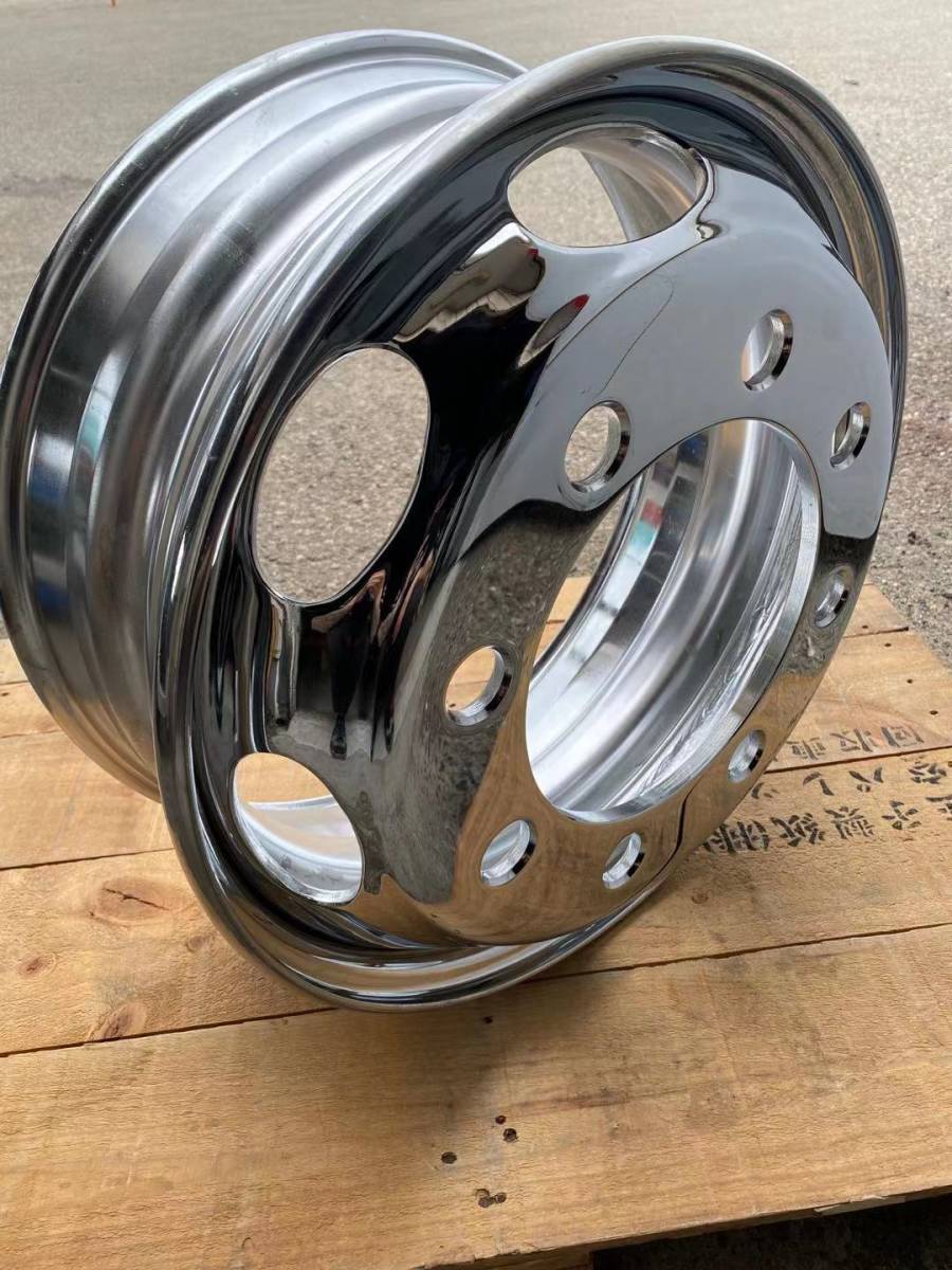  новое поступление JIS / Хромированный металлизированные колеса передний 19.5*6.75 8 дыра 