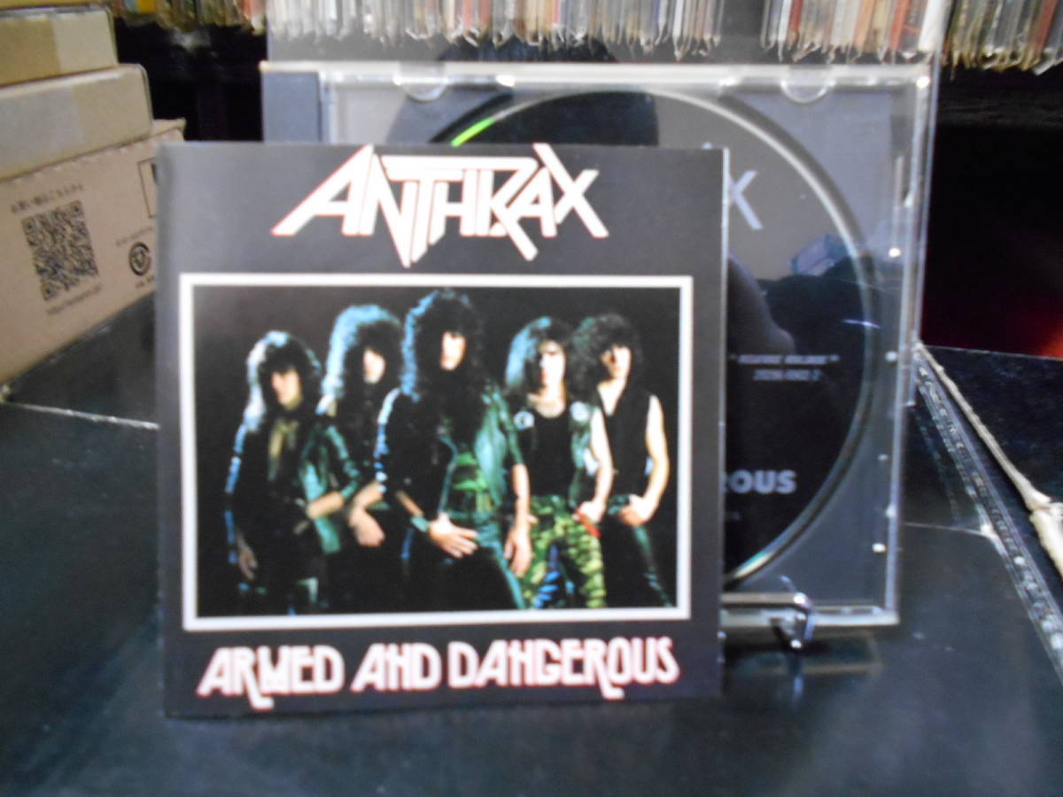 ANTHRAX (US) / Armed And Dangerous +2　1985 アメリカ スラッシュメタル CD ミニアルバム 廃盤_画像1