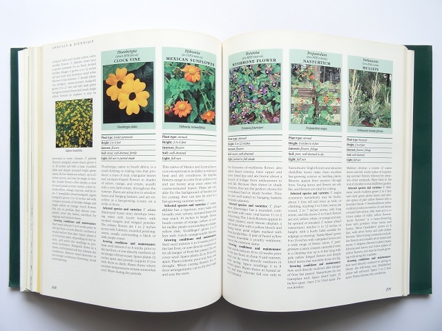  foreign book * gardening photoalbum book@ plant flower garden 