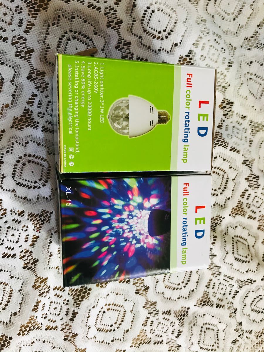 LED電球 カラフル LED電球 RGB RGB E27 85V-265Vマルチカラー LED RGB 3W電球
