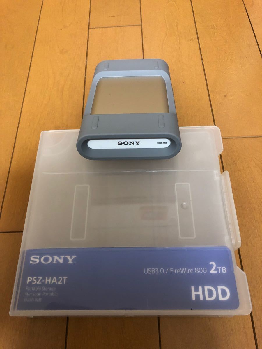 SONY HDD2TB PSZ-HA2T　耐衝撃モデル　美品