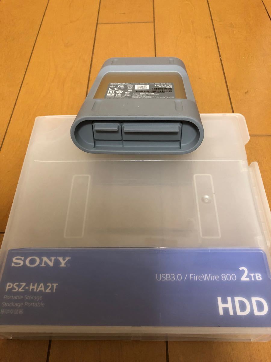 SONY HDD2TB PSZ-HA2T　耐衝撃モデル　美品
