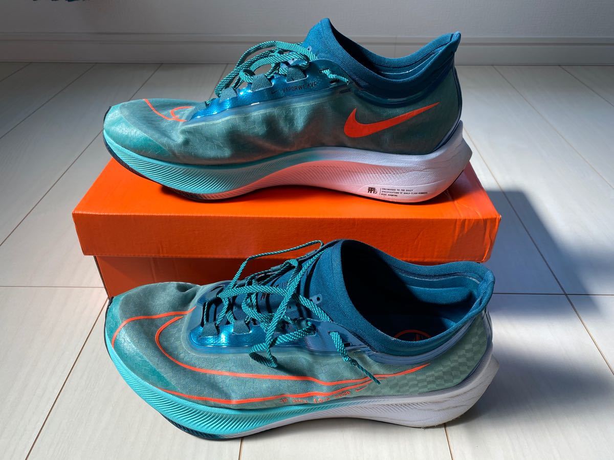 NIKE ZOOM FLY 3 HAKONE 28.5cm ナイキ ズームフライ3 箱根駅伝カラー 中古 箱有りタグ無し