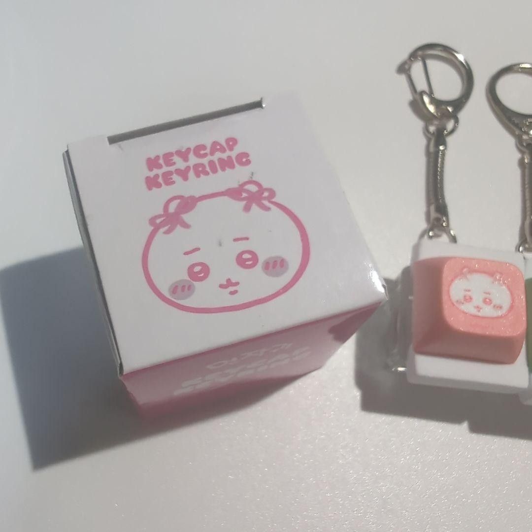 韓国限定 ちいかわ キーキャップ キーリング 光る 8種類 コンプリート