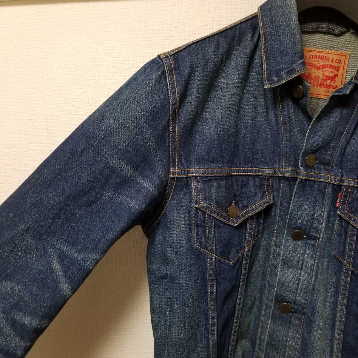 LEVIS リーバイス Gジャン デニム ジャケット S インディゴ 706440013 03D2708mel_画像4