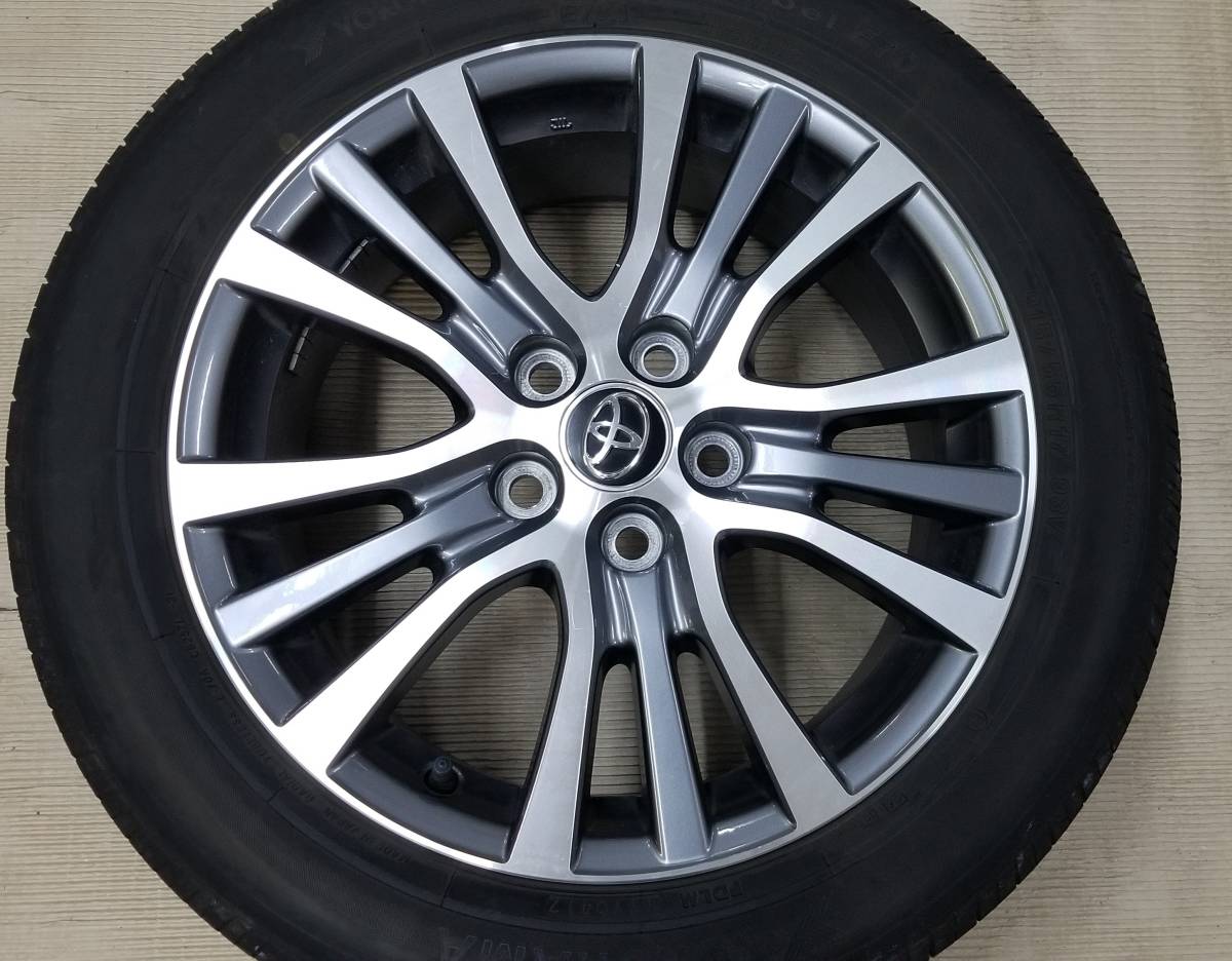 安全Shopping トヨタ エスティマ 純正 215 55R17 タイヤ ホイール4本