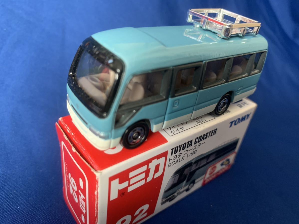 トミカ TOMY■■92 トヨタ　コースター(新車シール付き)