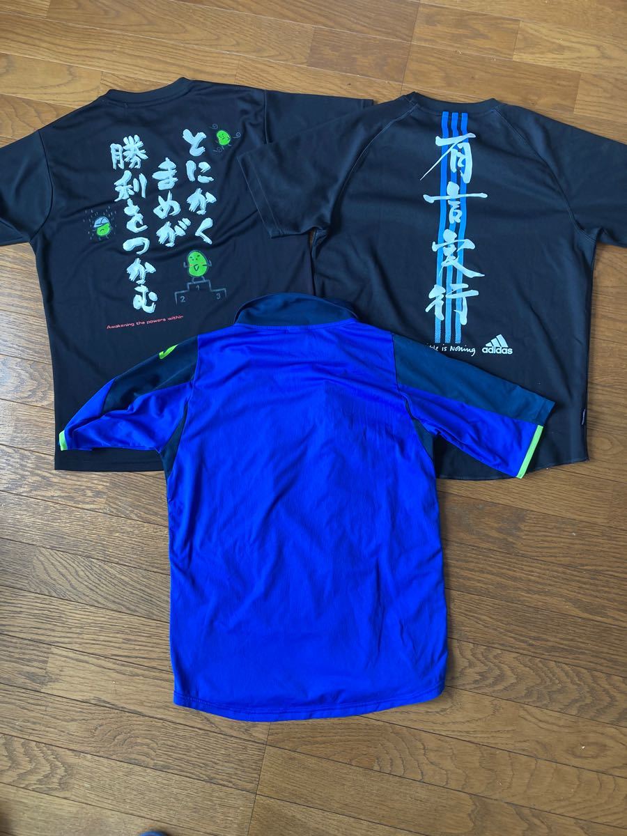 スポーツTシャツ　３枚セット　adidas asics umbro 半袖シャツ