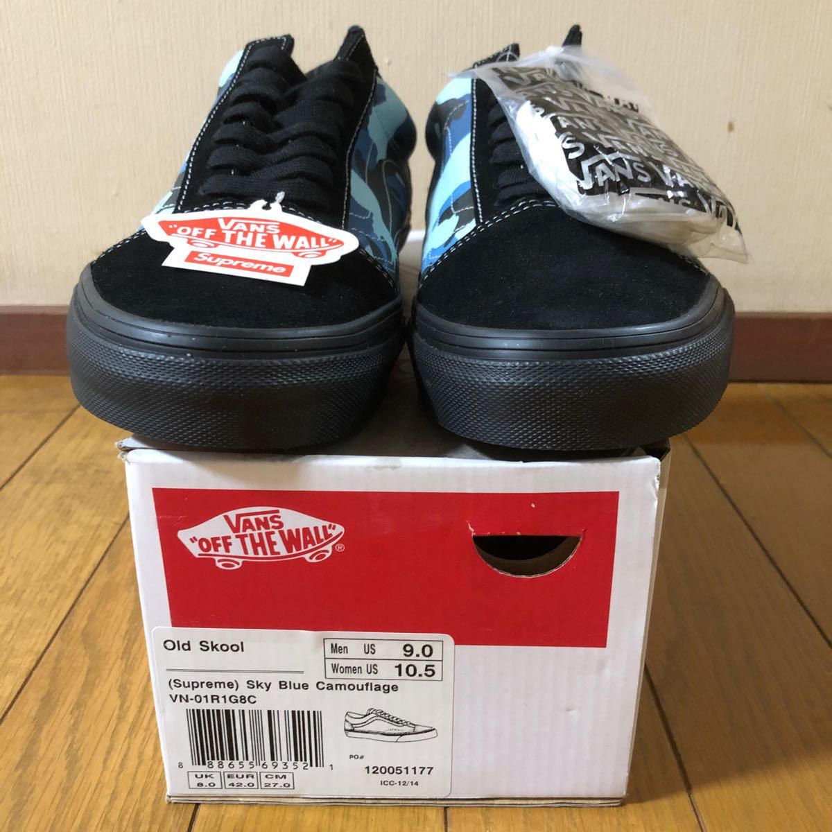 【希少】15SS SUPREME × VANS CAMO OLD SKOOL シュプリーム