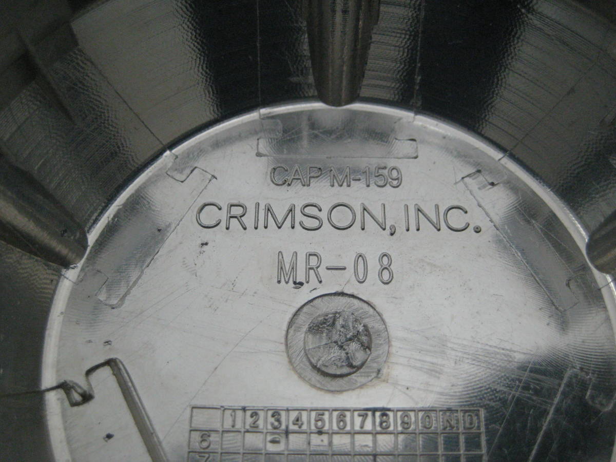 10095 CRIMSON マーテル MYRTLE MR-08 アルミホイール用センターキャップ1個 CAP M-159_画像6