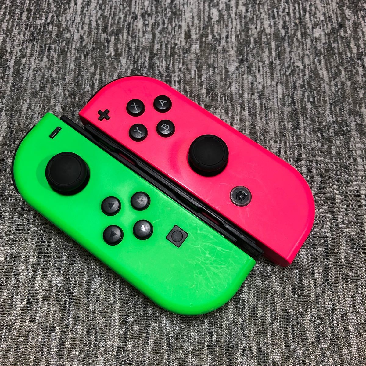 Nintendo Switch Joy-Con ネオングリーン ネオンピンク