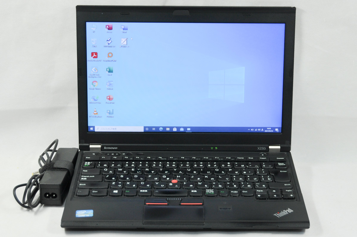 外観超美　最新win10 office2019 即使用 Thinkpad X230i 高速第3世代i3-3110M/快適4GB/HDD320GB/無線 　AC付き　送料無料