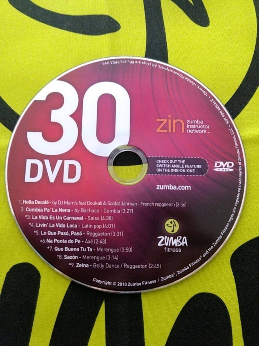 超希少! ZUMBA ズンバ ZIN30 CD & DVD インストラクター専用