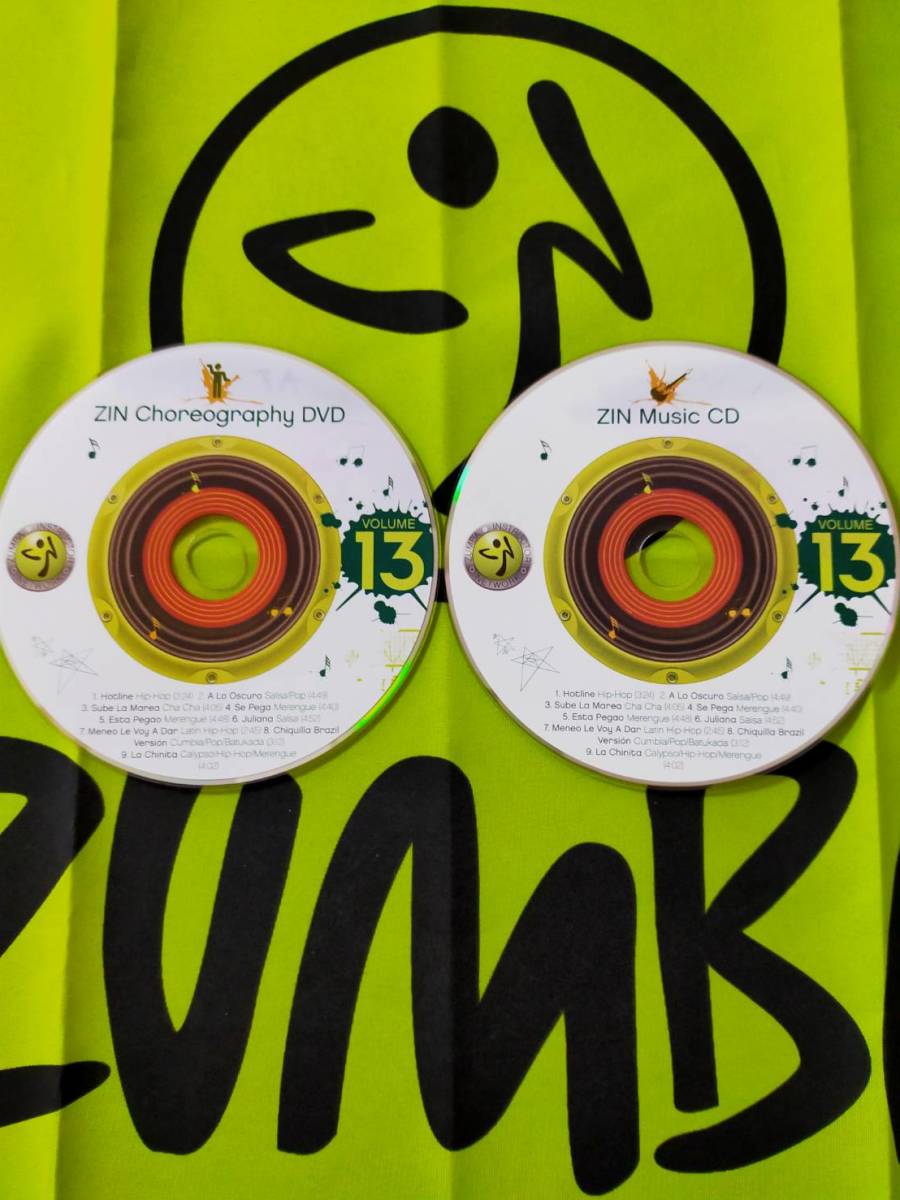 超希少品！　ZUMBA　ズンバ　ZIN13　CD　DVD　インストラクター専用_画像1