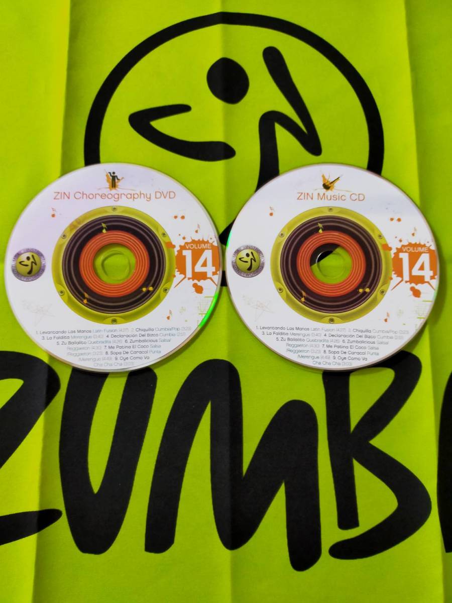 超希少品！　ZUMBA　ズンバ　ZIN14　CD　DVD　インストラクター専用