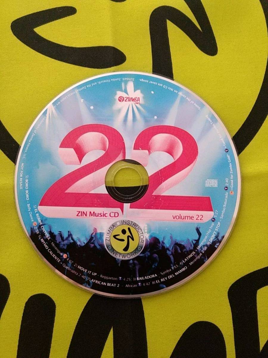 即決　ZUMBA　ズンバ　ZIN22　DVD　＆　CD　インストラクター専用　希少品