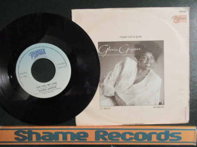Gloria Gaynor ： Stop In The Name Of Love 7'' / 45s ★ Supremes Motown Hit カバー! ☆ 落札5点で送料無料_画像2
