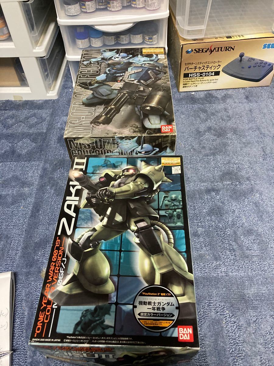 Paypayフリマ バンダイ 1 100 Mg 5セット 1 キャラコレボックス 未組立 ガンプラ Hguc ザク グフ ランバ ラル