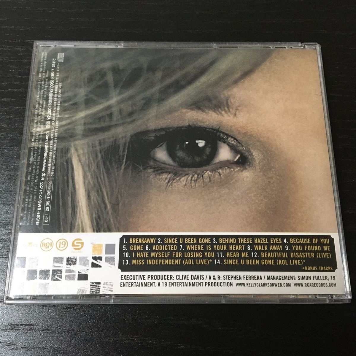 KELLY CLARKSON (ケリー・クラークソン) 日本盤CD2枚セット