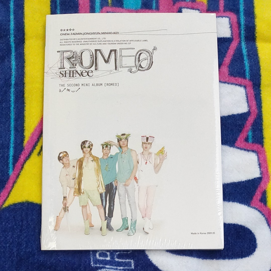 新品未開封 SHINee 【 ROMEO 】 韓国盤CD ソロジャケ テミン 完売品