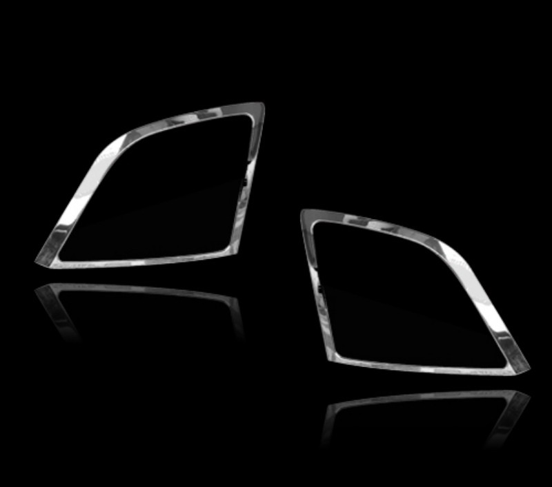  Opel for Vectra for 2002-2008 chrome plating freon playing cards rim head light trim headlamp rim bezel cover 