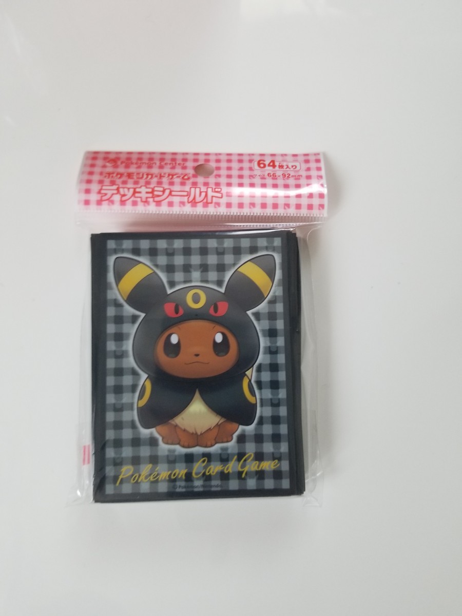 Paypayフリマ ポケモンカード デッキシールド スリーブ ブラッキー イーブイ ポンチョ